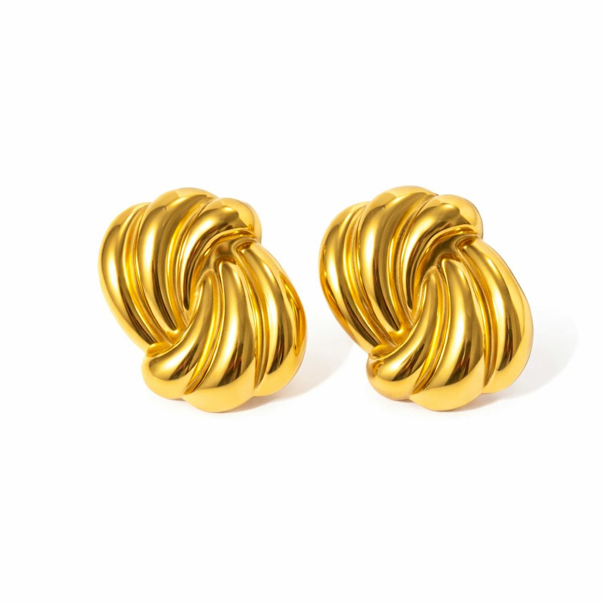 Aurelia Knot Studs