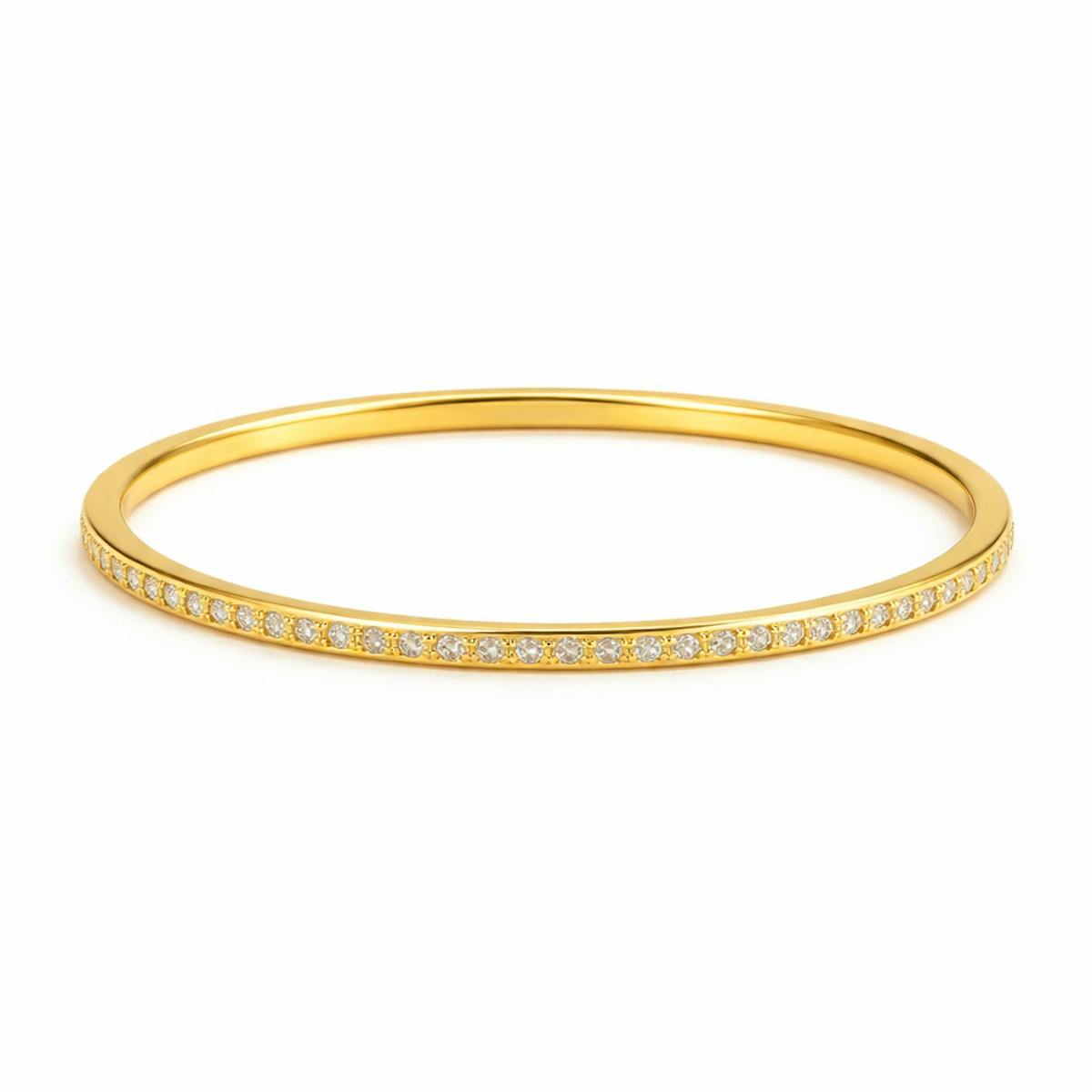 Selene Crystal Bangle