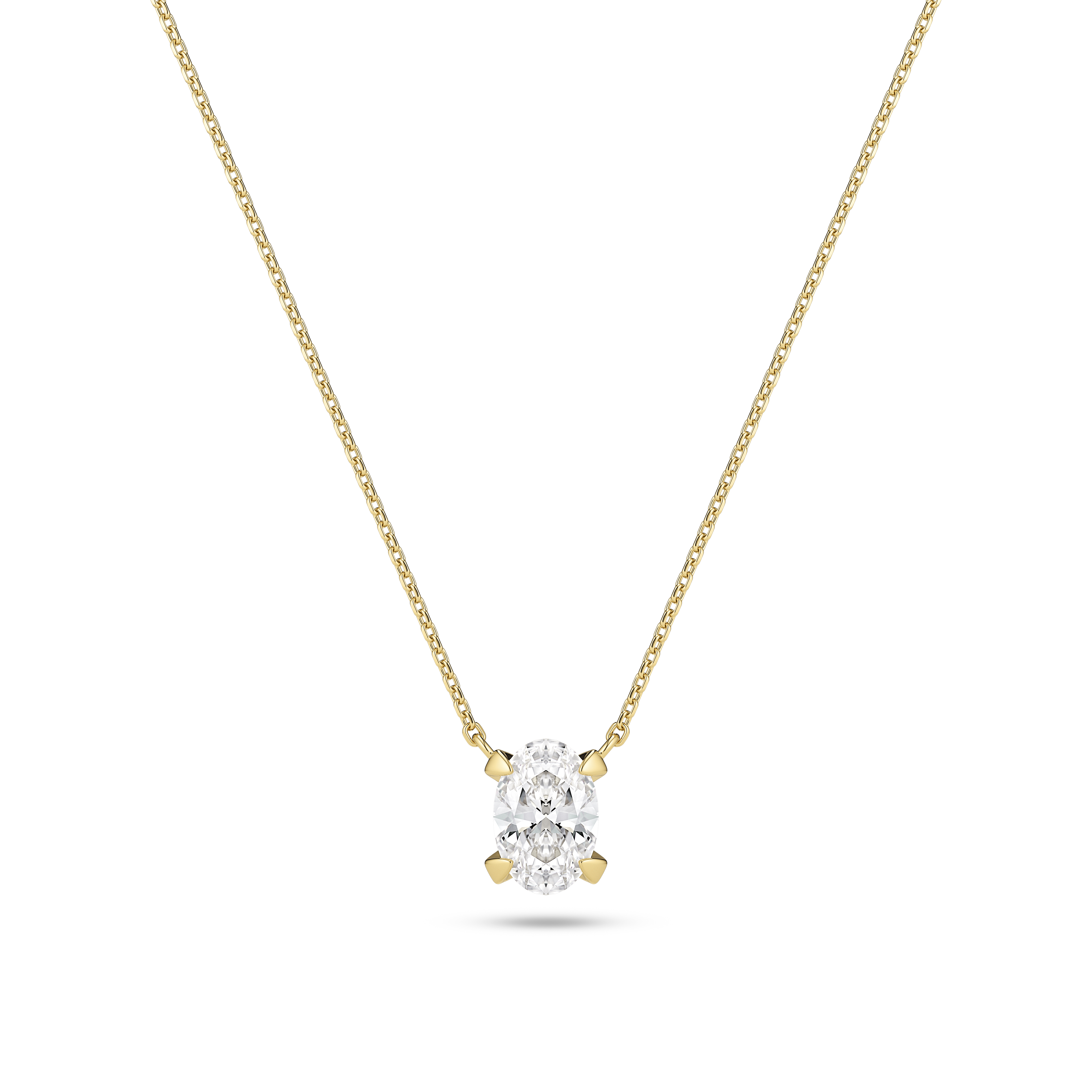 Grace Ovale Necklace 0.75 ct