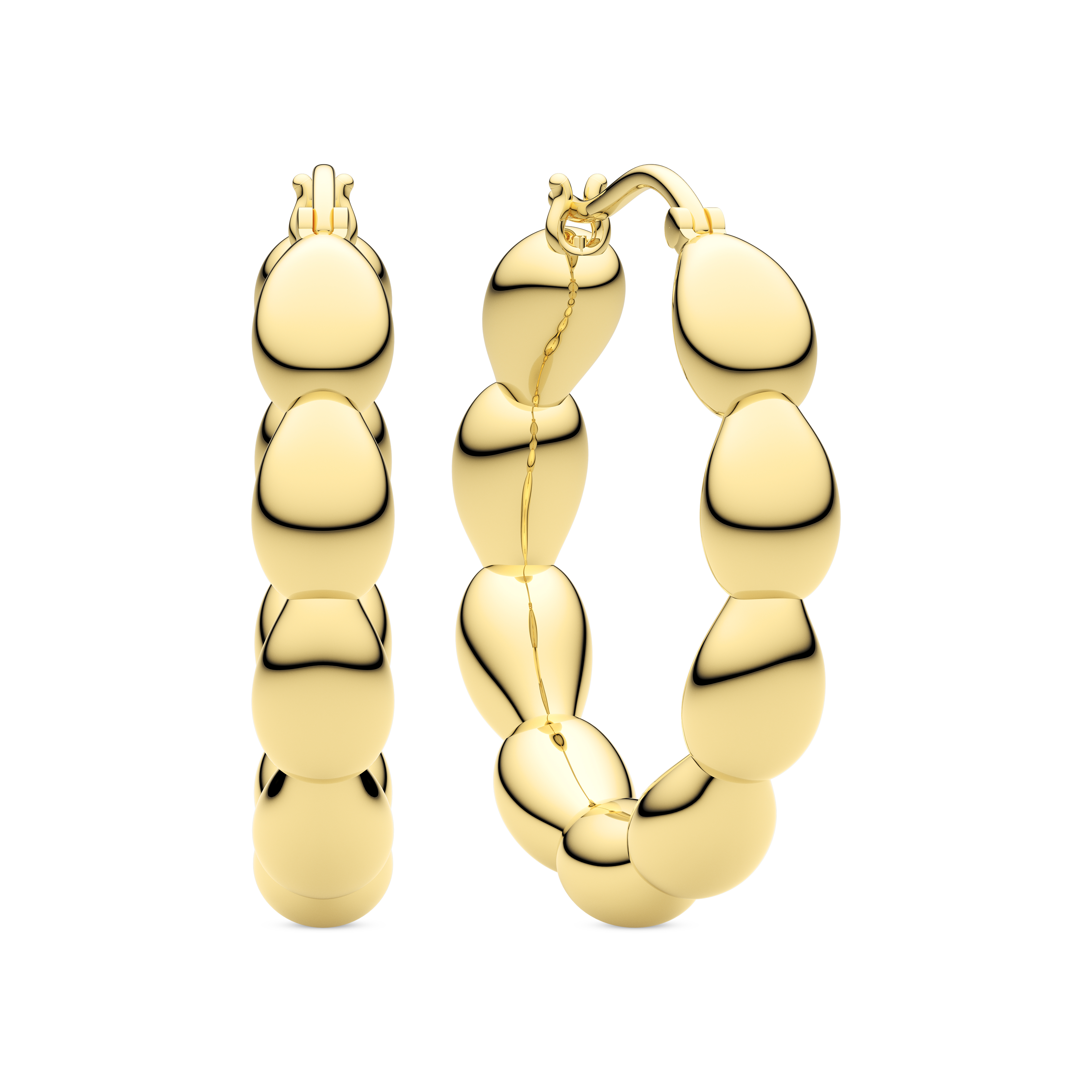 Goccia Cerchietto Medio Earrings