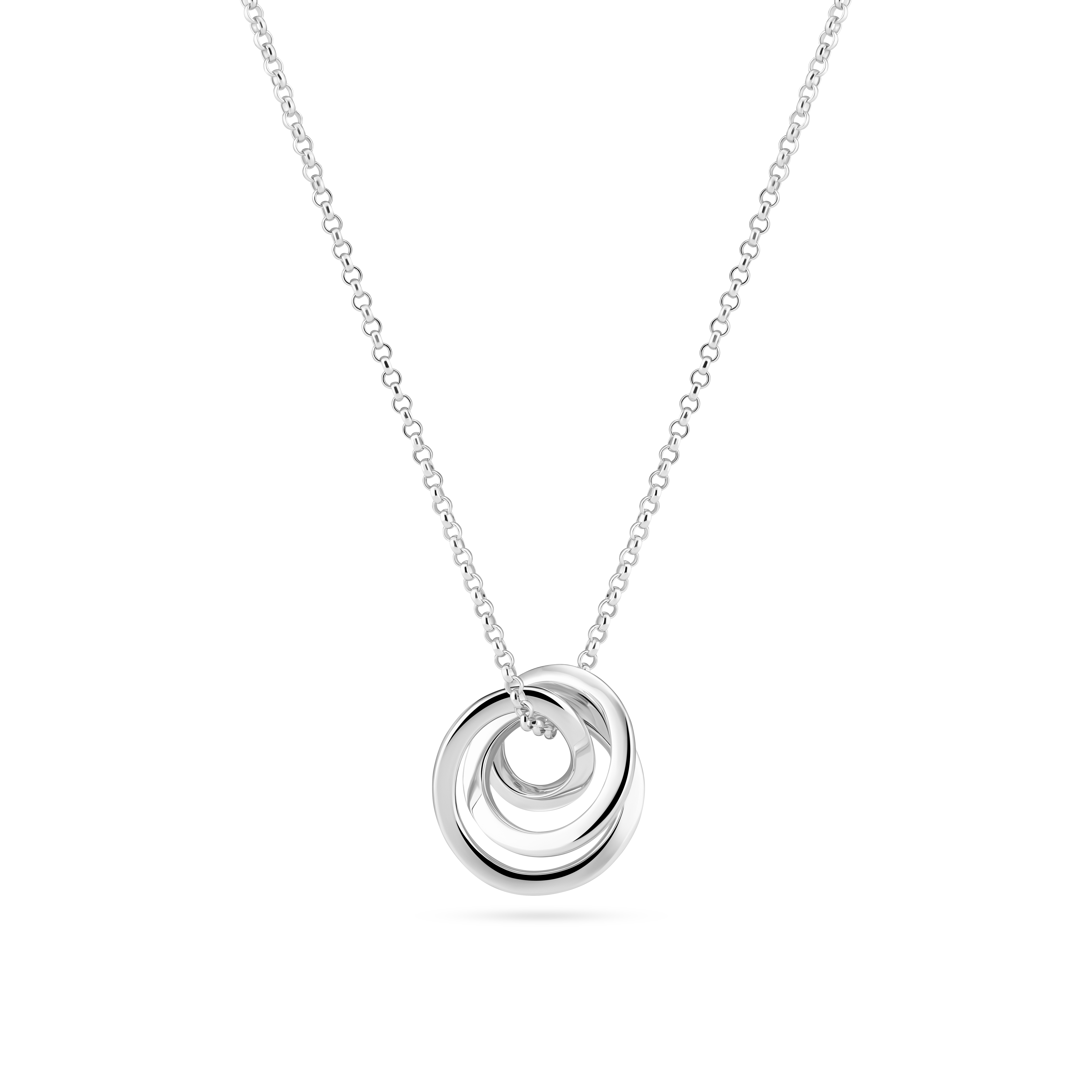 Spirale Pianura Piccolo Necklace - Sølv farve
