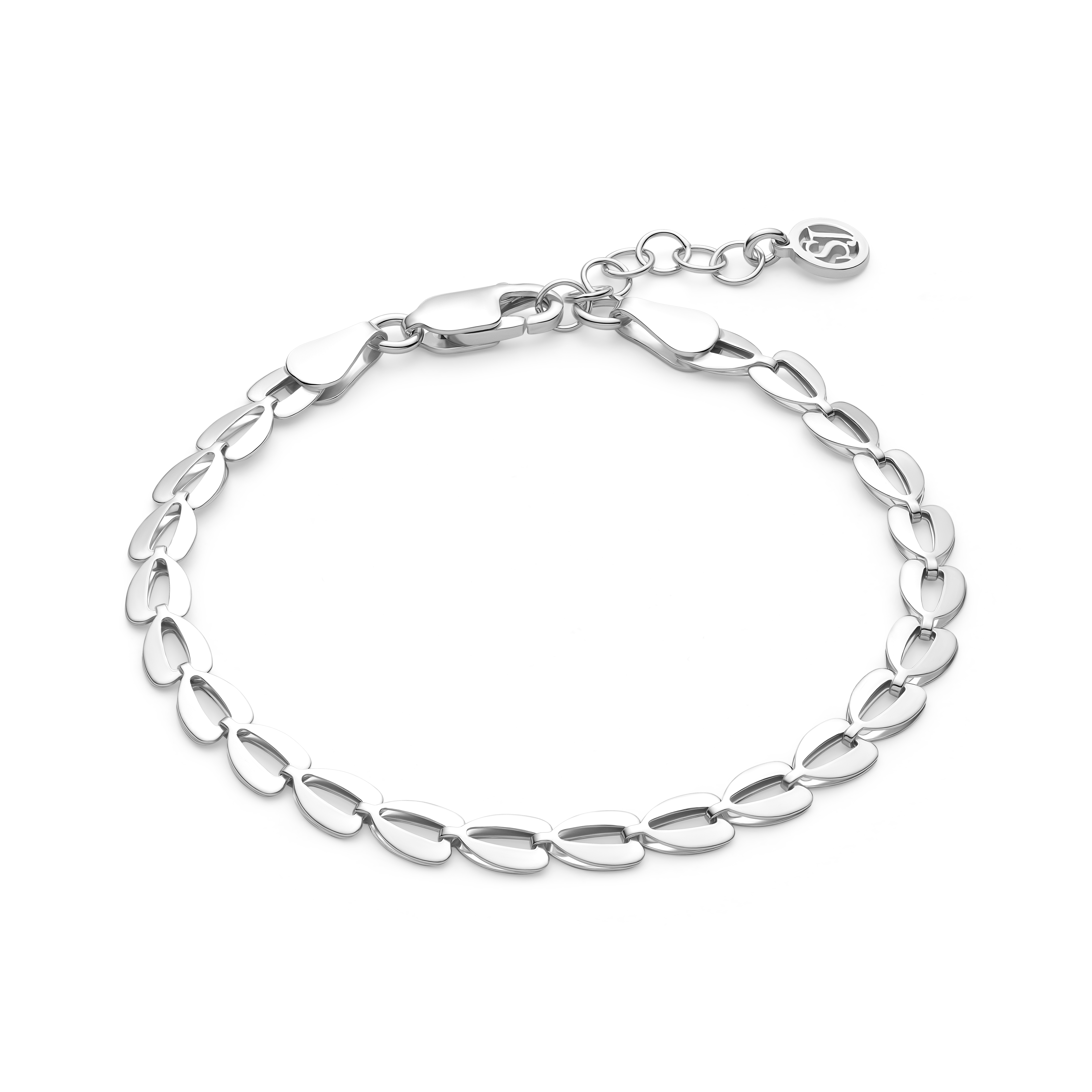 Heartbeat Bracelet - Sølv farve