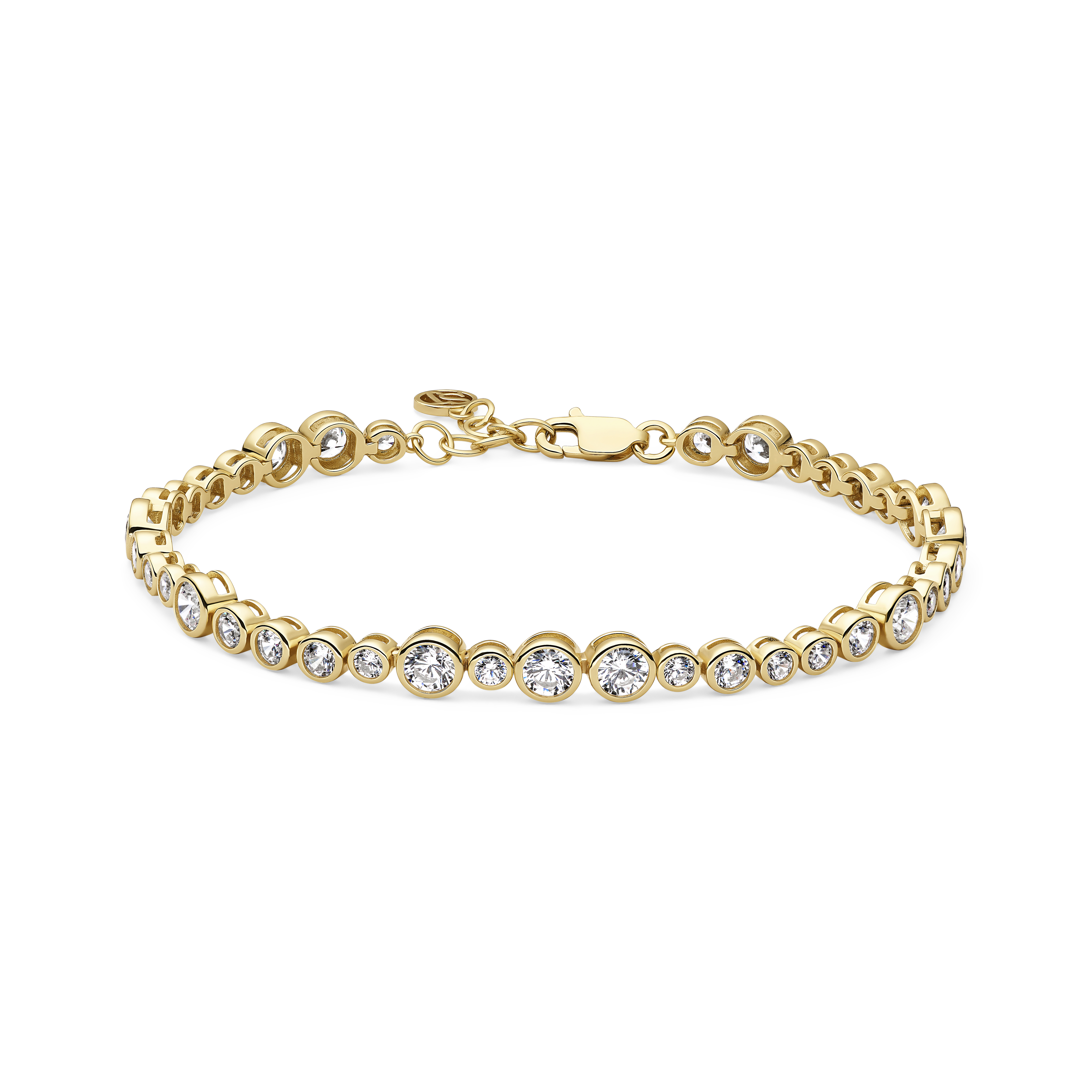Sardinien Altro Bracelet - Guld farve, Hvid