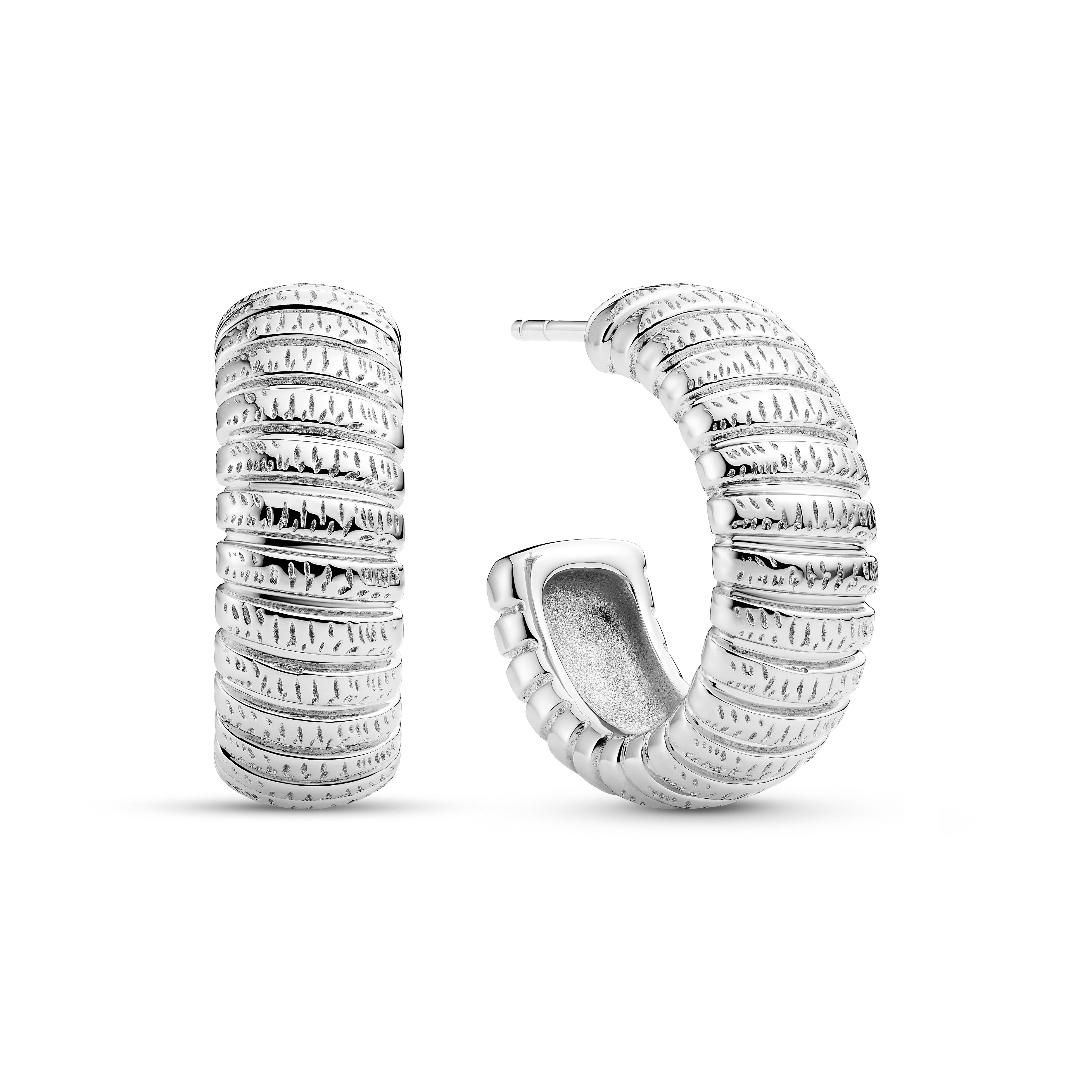 Riva Earrings - Sølv farve