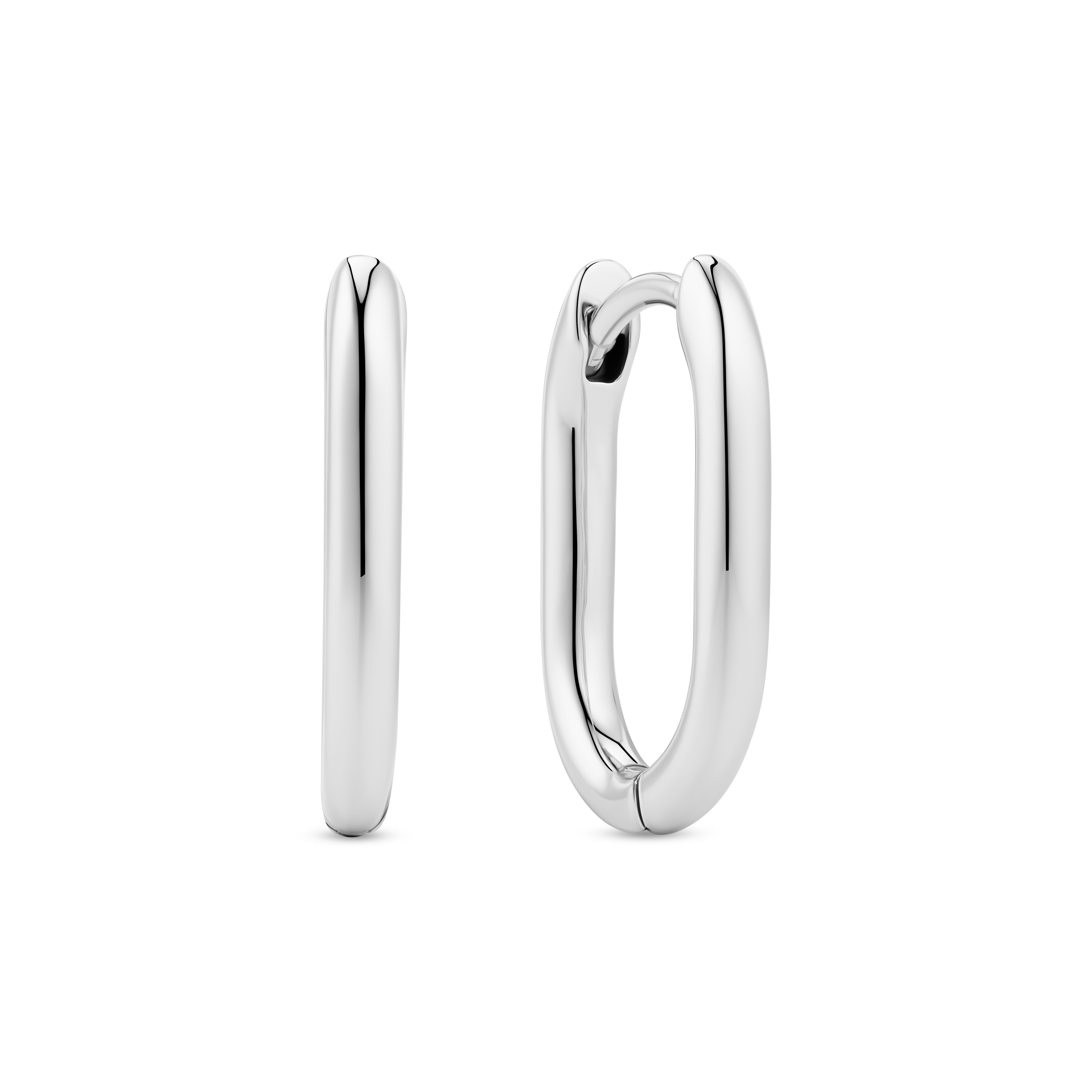 Capriana Pianura Earrings - Silver color