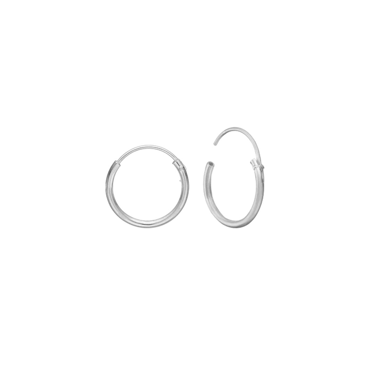 Creoles, 1.2 x 12 mm