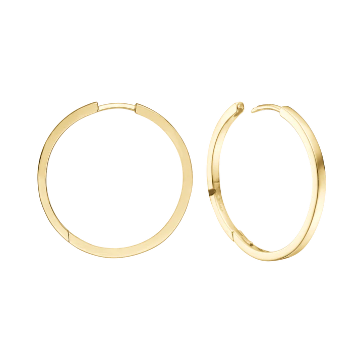 Creoles, 1.9 x 26 mm