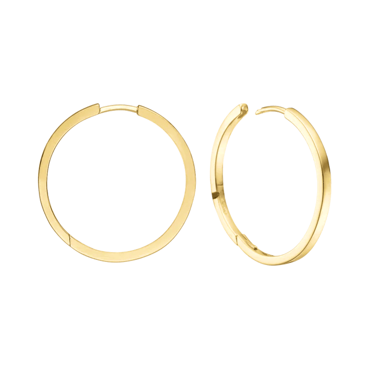 Creoles, 1.9 x 26 mm