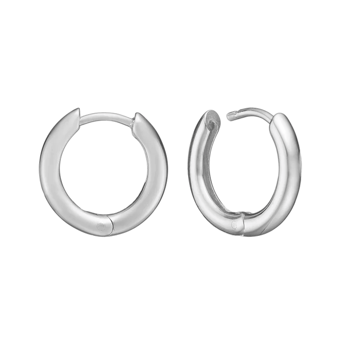 Creoles, 2.7 x 21.5 mm