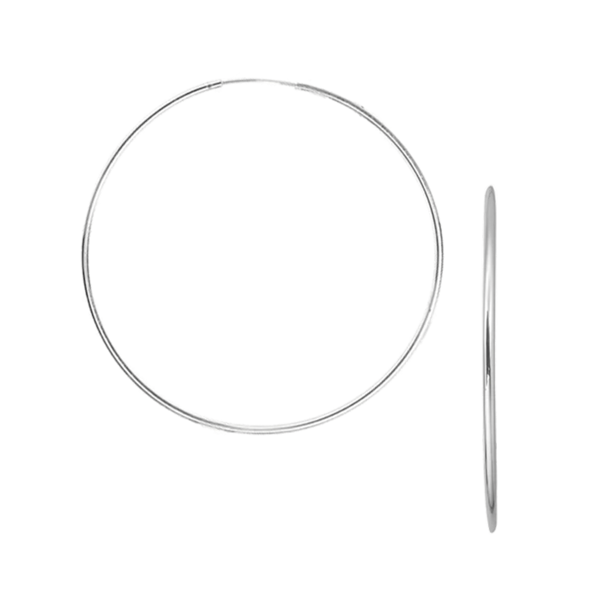 Creoles, 1.2 x 55 mm