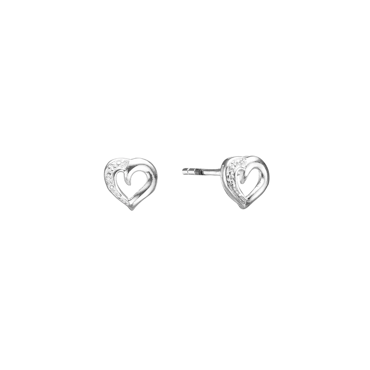 Heart Stud Earrings