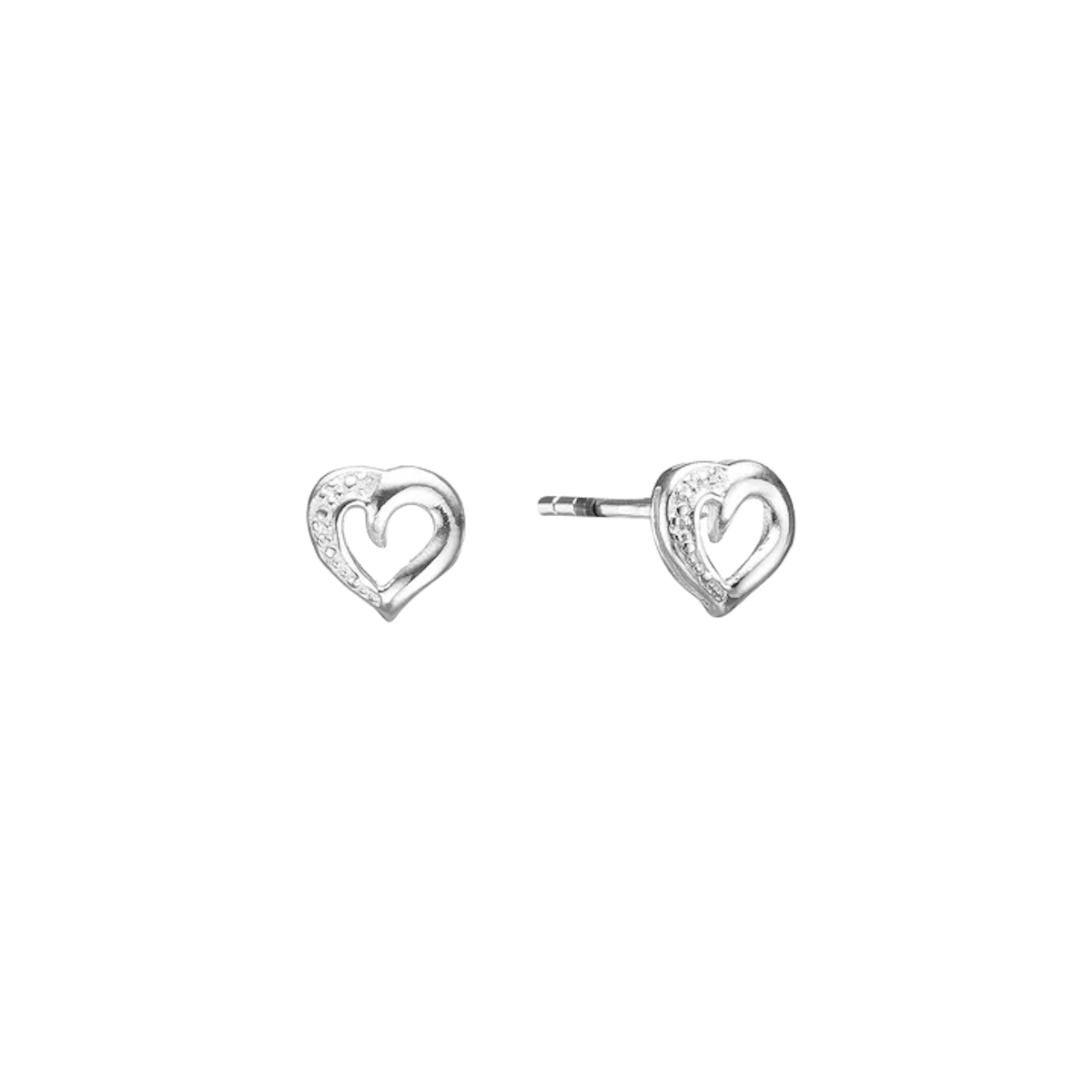 Heart Stud Earrings