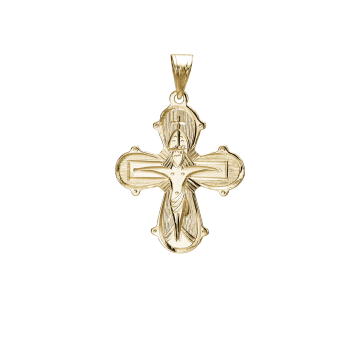 Dagmarkors Pendant, 15 x 17.5 mm, 14kt