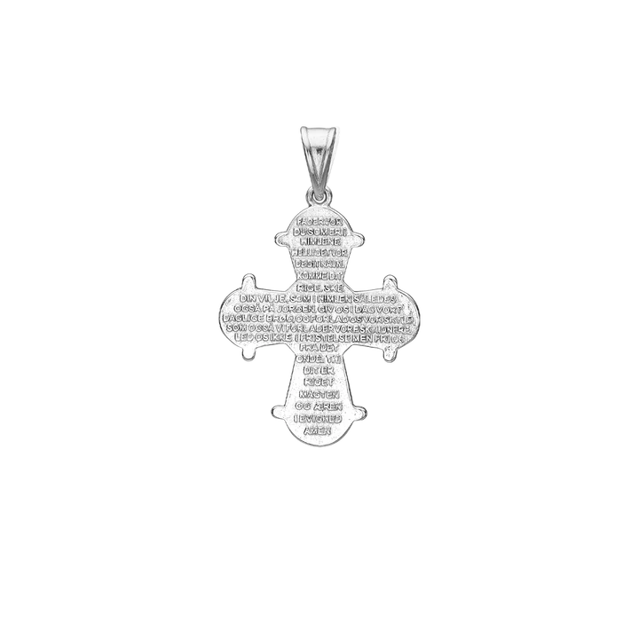Dagmarkors Pendant, Lord's Prayer, 19 x 23 mm