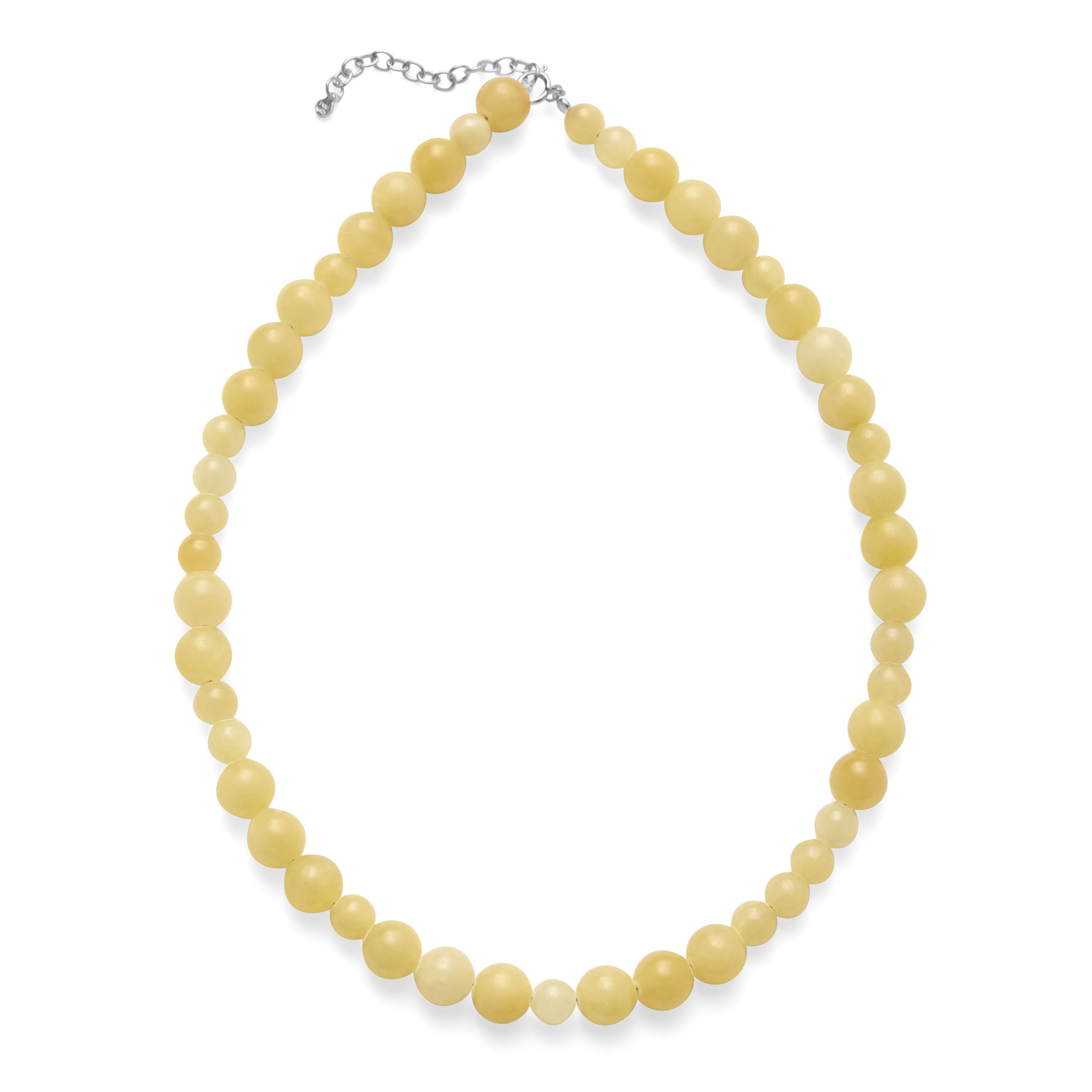 Honey Necklace - Sølv farve, Gul