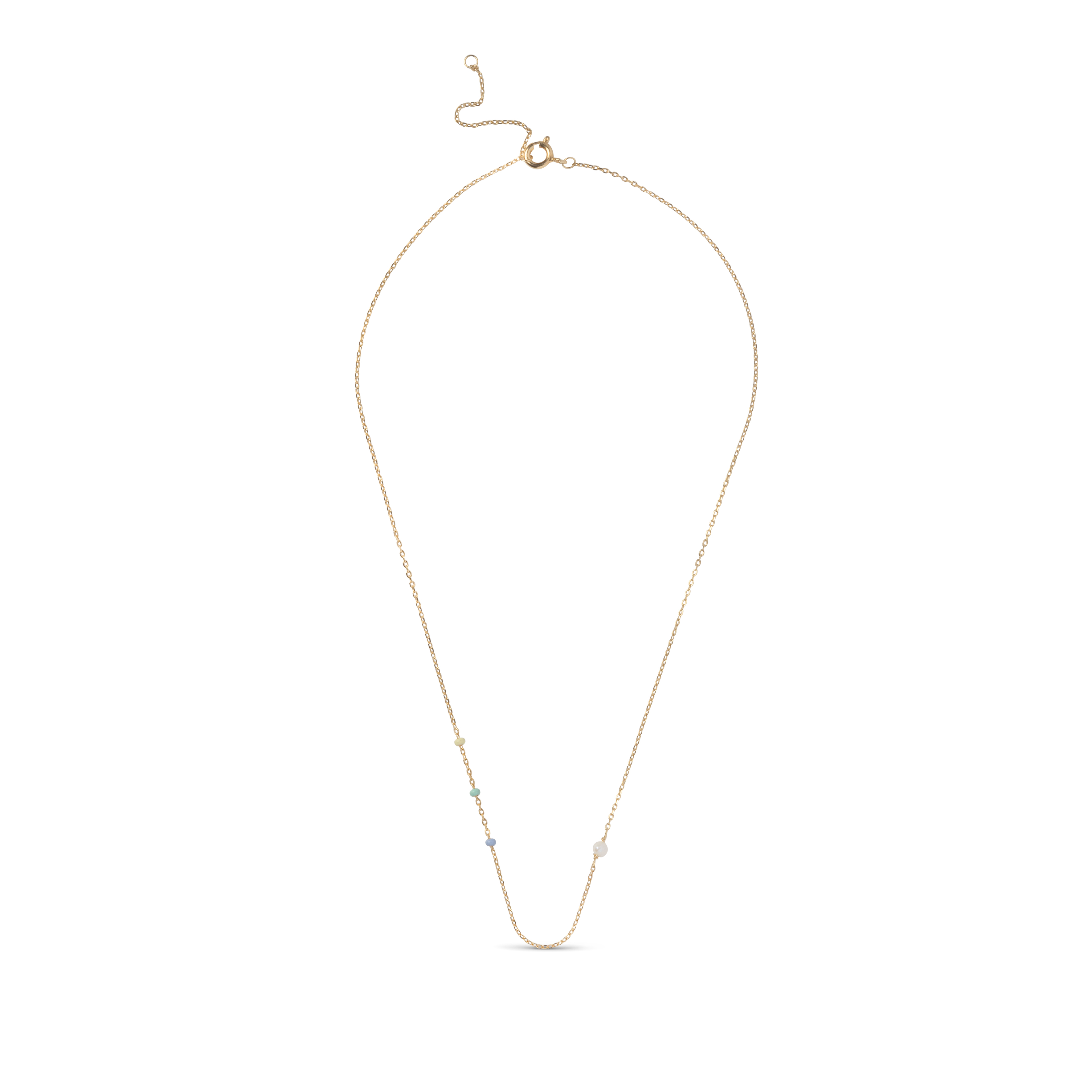 Lola Simple Necklace - Citrus Sky