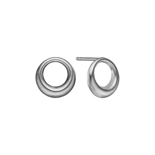 Circle Stud Earrings
