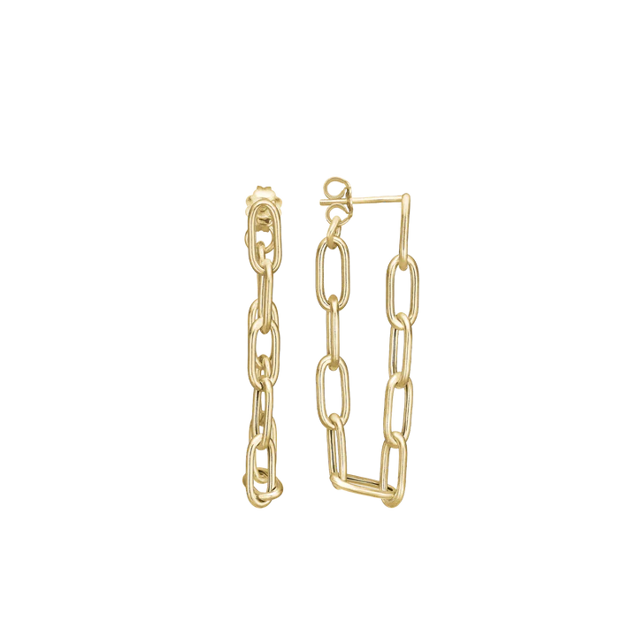 Big Links Drop Earrings