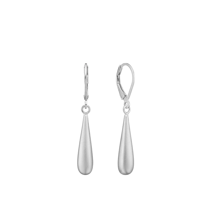 Sandblast Drop Earrings