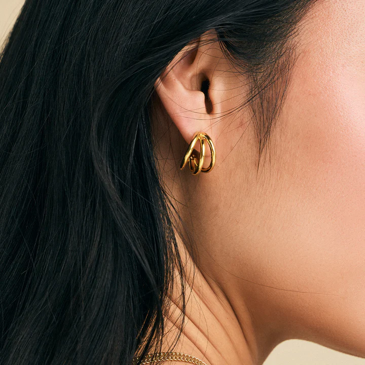 Triple Earrings