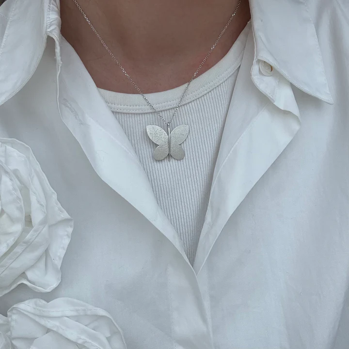 Butterfly Pendant Necklace