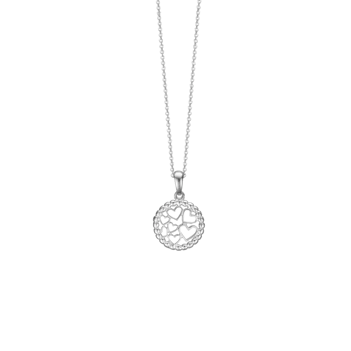 Small Hearts Pendant Necklace