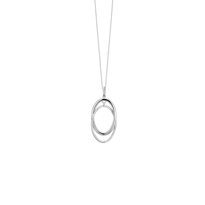 Sunshine Pendant Necklace with 20 Cubic Zirconia