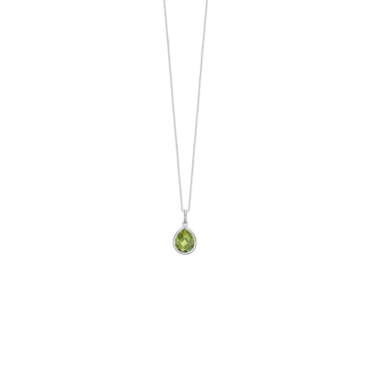 Green Drop Pendant Necklace