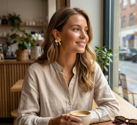 Ayo Copenhagen — Colette Bow Earrings Ayo Copenhagen Colette Bow Earrings — Øreringer