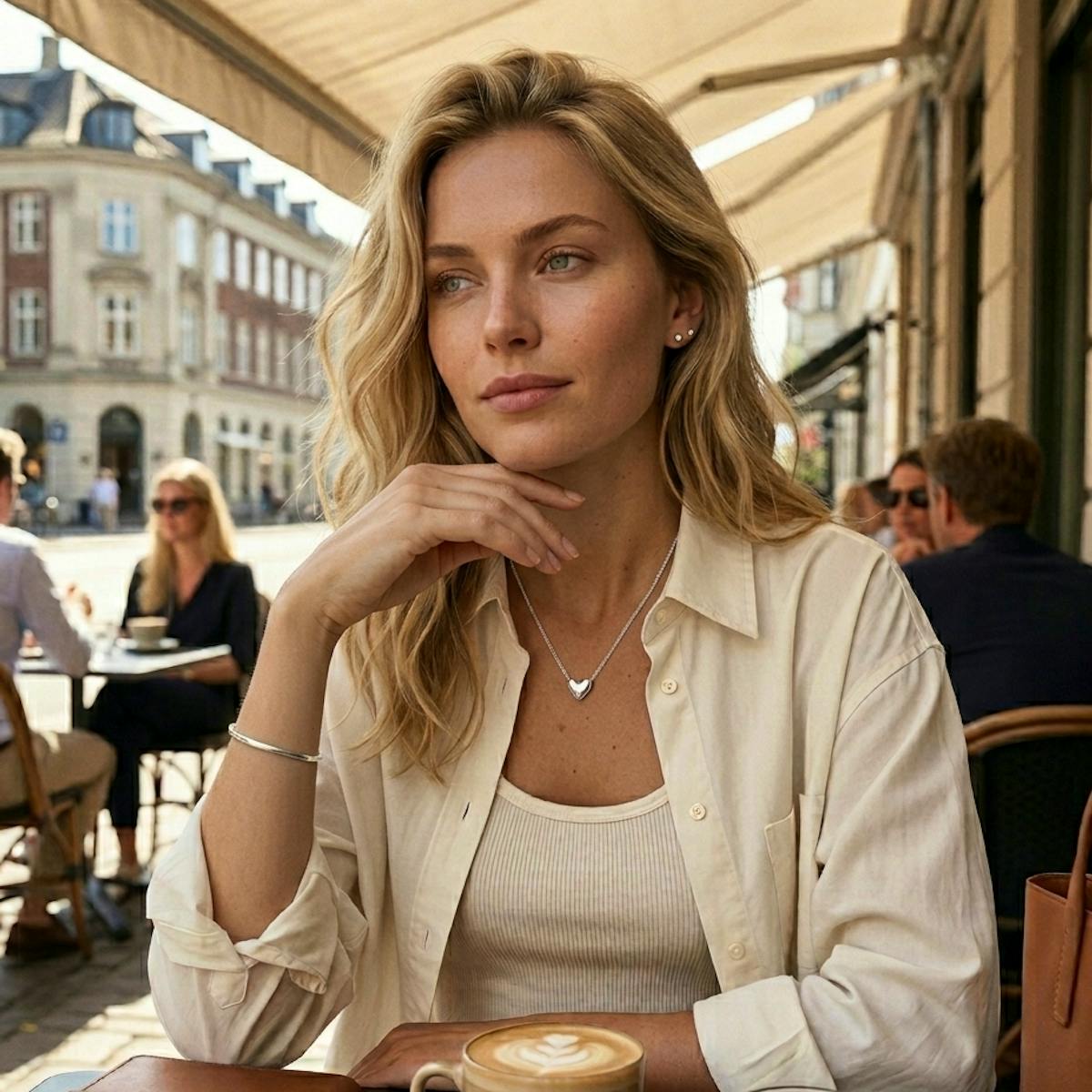 Ayo Copenhagen — Ava Heart Necklace Ayo Copenhagen Ava Heart Necklace — Halskjeder