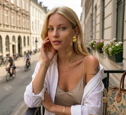 Ayo Copenhagen — Aurelia Knot Studs Ayo Copenhagen Aurelia Knot Studs — Oorbel