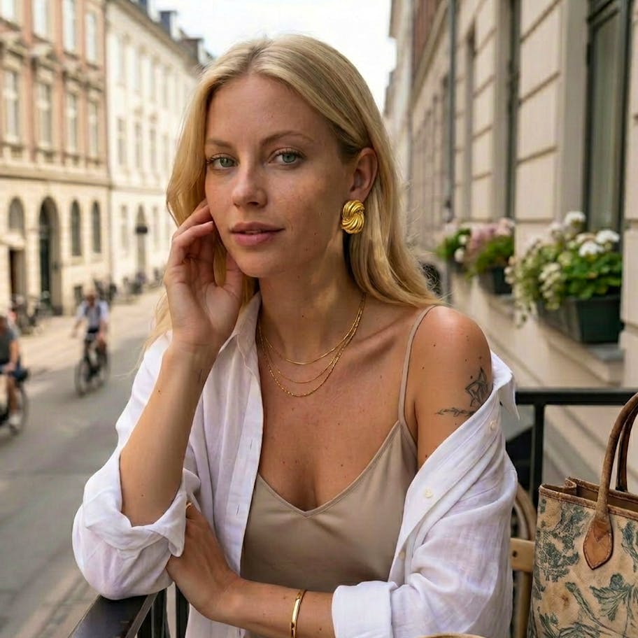 Ayo Copenhagen — Aurelia Knot Studs Ayo Copenhagen Aurelia Knot Studs — Örhängen