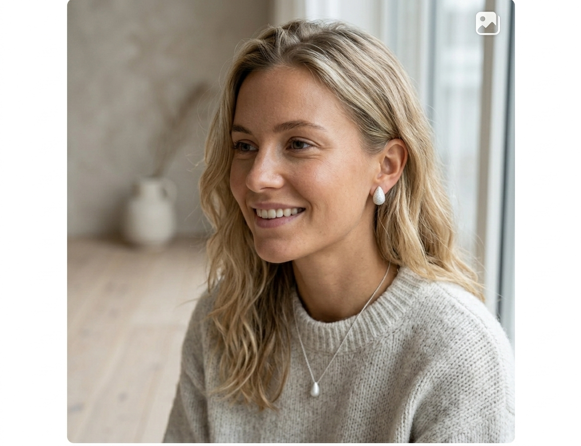 Ayo Copenhagen Aurelia Drop Studs — Kolczyk