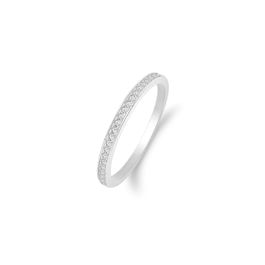 By Aagaard — Rhodium Ring with Cubic Zirconia By Aagaard Rhodium Ring with Cubic Zirconia — Ring