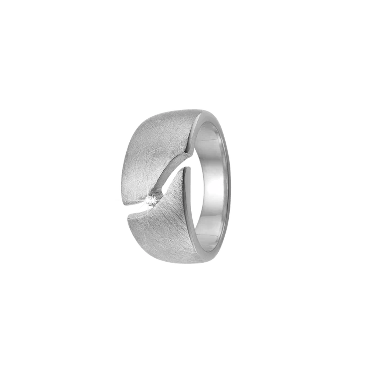 By Aagaard — Matte Band Ring with Cubic Zirconia By Aagaard Matte Band Ring with Cubic Zirconia — Ring