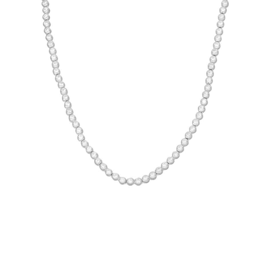 By Aagaard — Cubic Zirconia Tennis Necklace By Aagaard Cubic Zirconia Tennis Necklace — Halsband