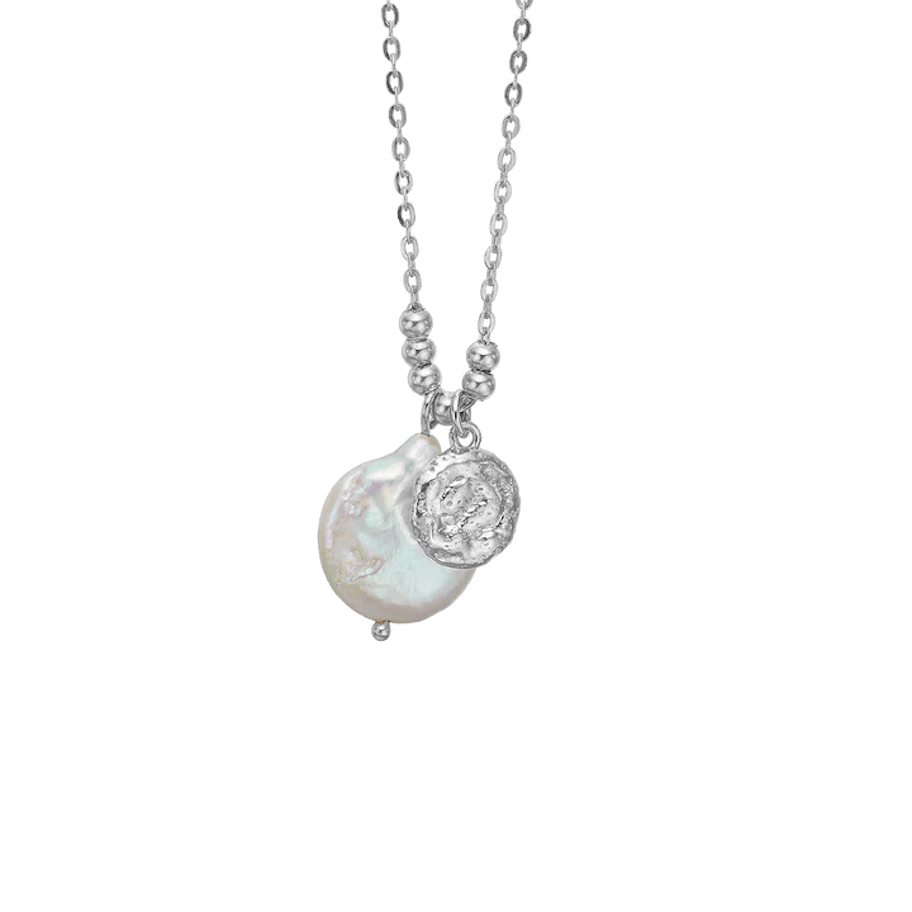 By Aagaard — Flat Baroque Necklace By Aagaard Flat Baroque Necklace — Halsband