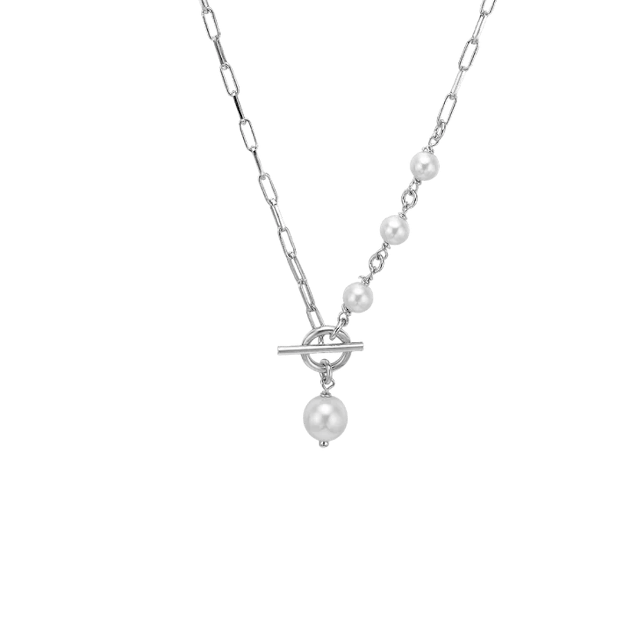 By Aagaard — Pearl Chain Necklace By Aagaard Pearl Chain Necklace — Halsband