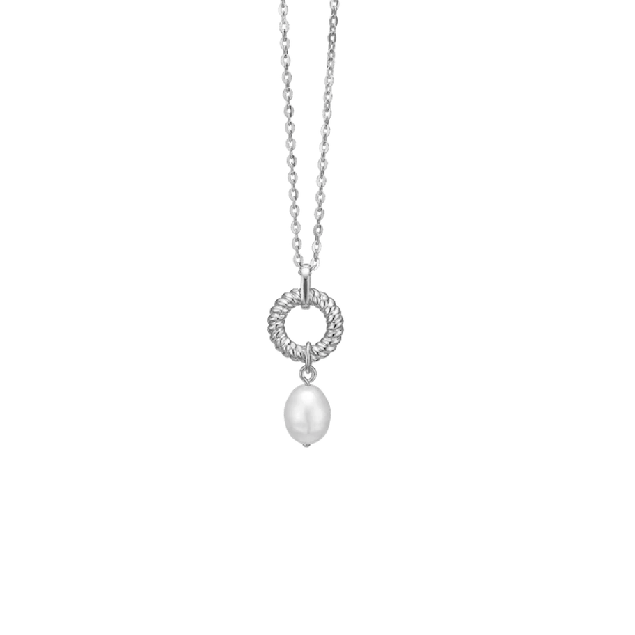 By Aagaard — Twisted Freshwater Pearl Pendant Necklace By Aagaard Twisted Freshwater Pearl Pendant Necklace — Halskjeder