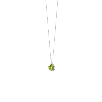 By Aagaard — Green Drop Pendant Necklace By Aagaard Green Drop Pendant Necklace — Collier