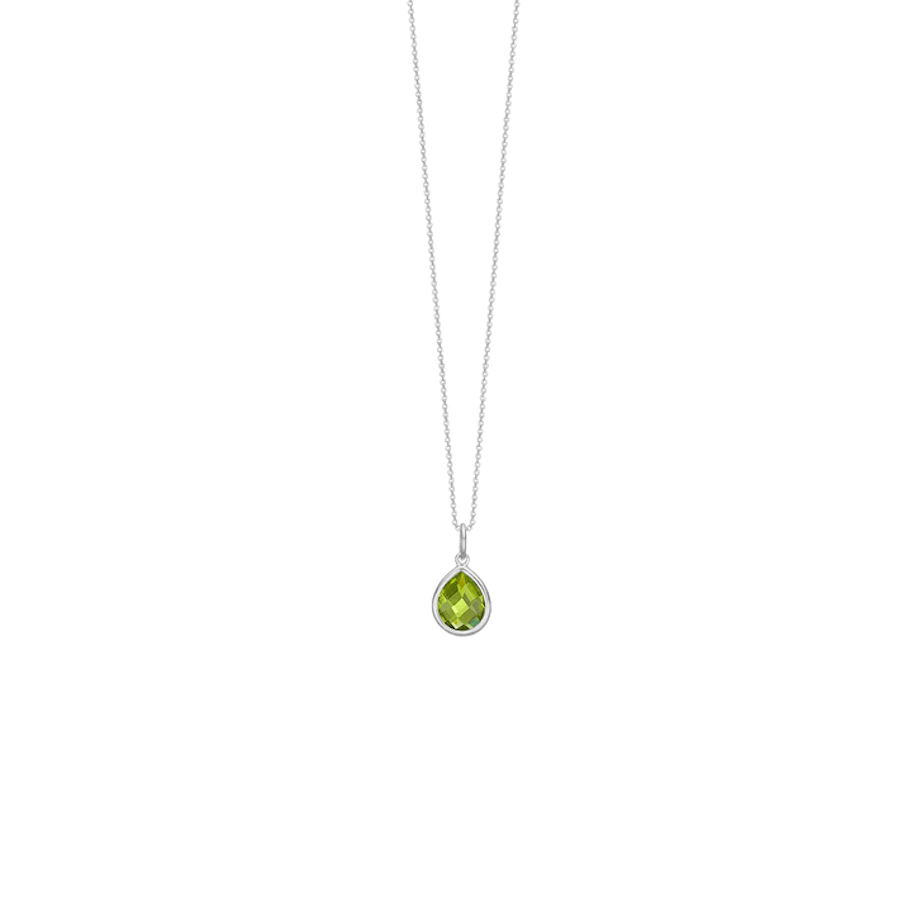 By Aagaard — Green Drop Pendant Necklace By Aagaard Green Drop Pendant Necklace — Halsband