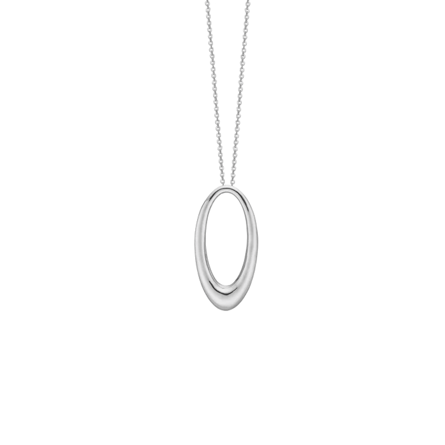 By Aagaard — Oval Drop Pendant Necklace By Aagaard Oval Drop Pendant Necklace — Halsband