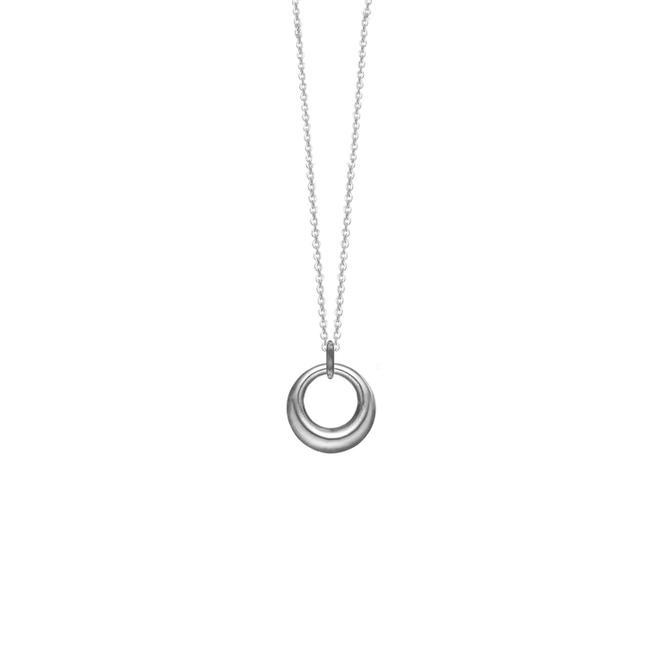 By Aagaard — Circle Pendant Necklace By Aagaard Circle Pendant Necklace — Halsband