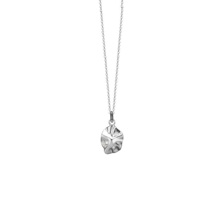 By Aagaard Organic Cubic Zirconia Pendant Necklace — Halskæde