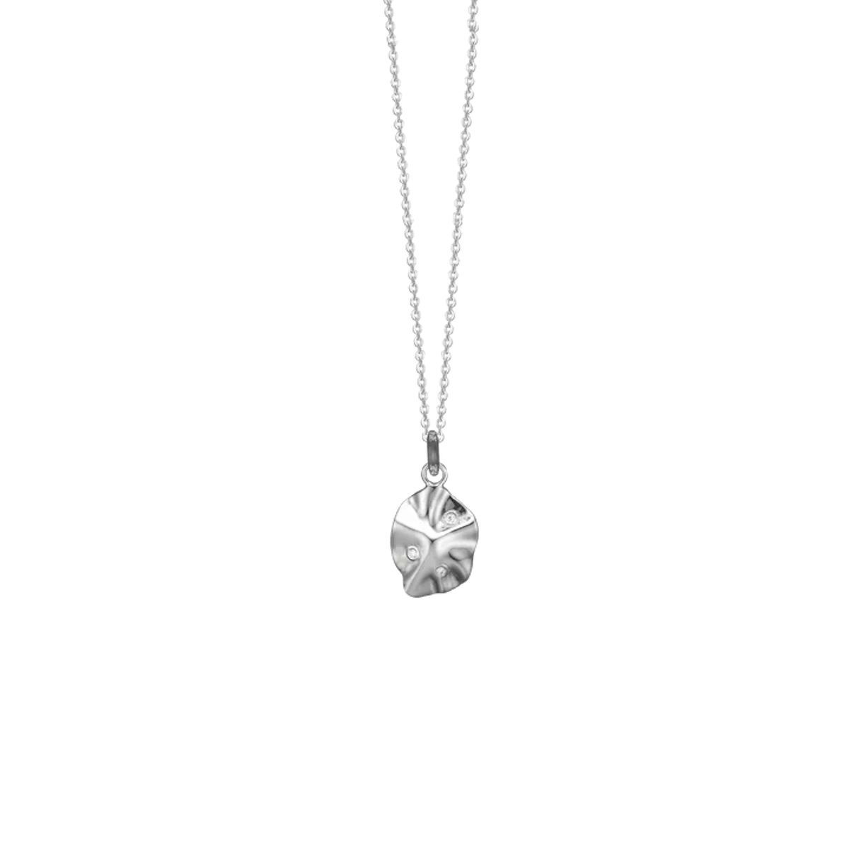 By Aagaard — Organic Cubic Zirconia Pendant Necklace By Aagaard Organic Cubic Zirconia Pendant Necklace — Halskette