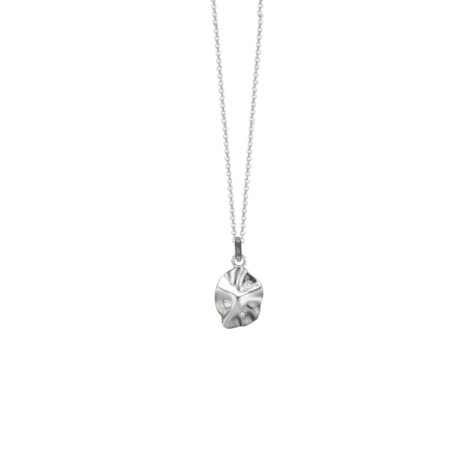 By Aagaard — Organic Cubic Zirconia Pendant Necklace By Aagaard Organic Cubic Zirconia Pendant Necklace — Halsband