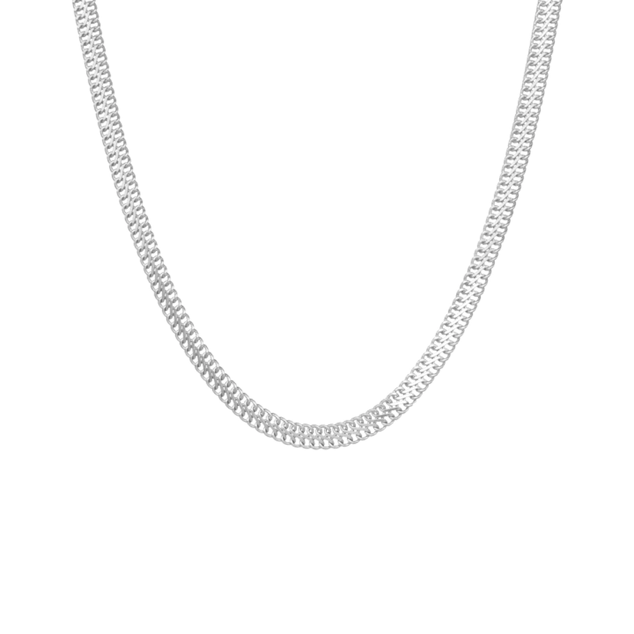 By Aagaard — Flat Chain Necklace By Aagaard Flat Chain Necklace — Halsband