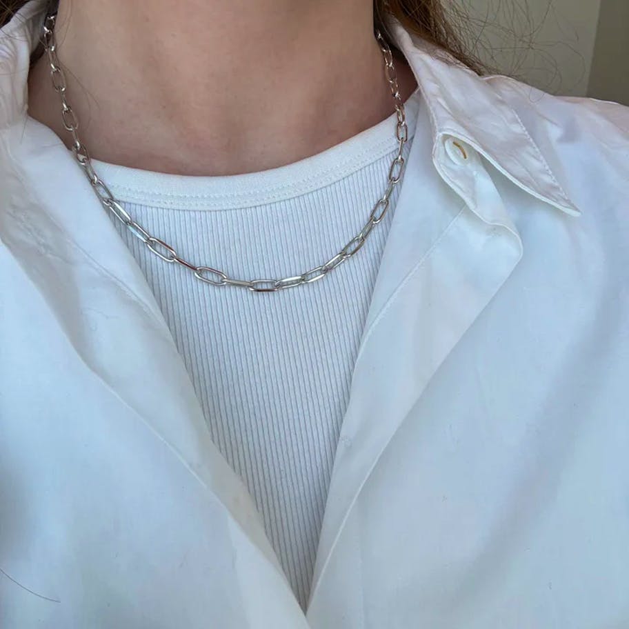 By Aagaard — 10mm Chain Necklace By Aagaard 10mm Chain Necklace — Halsband