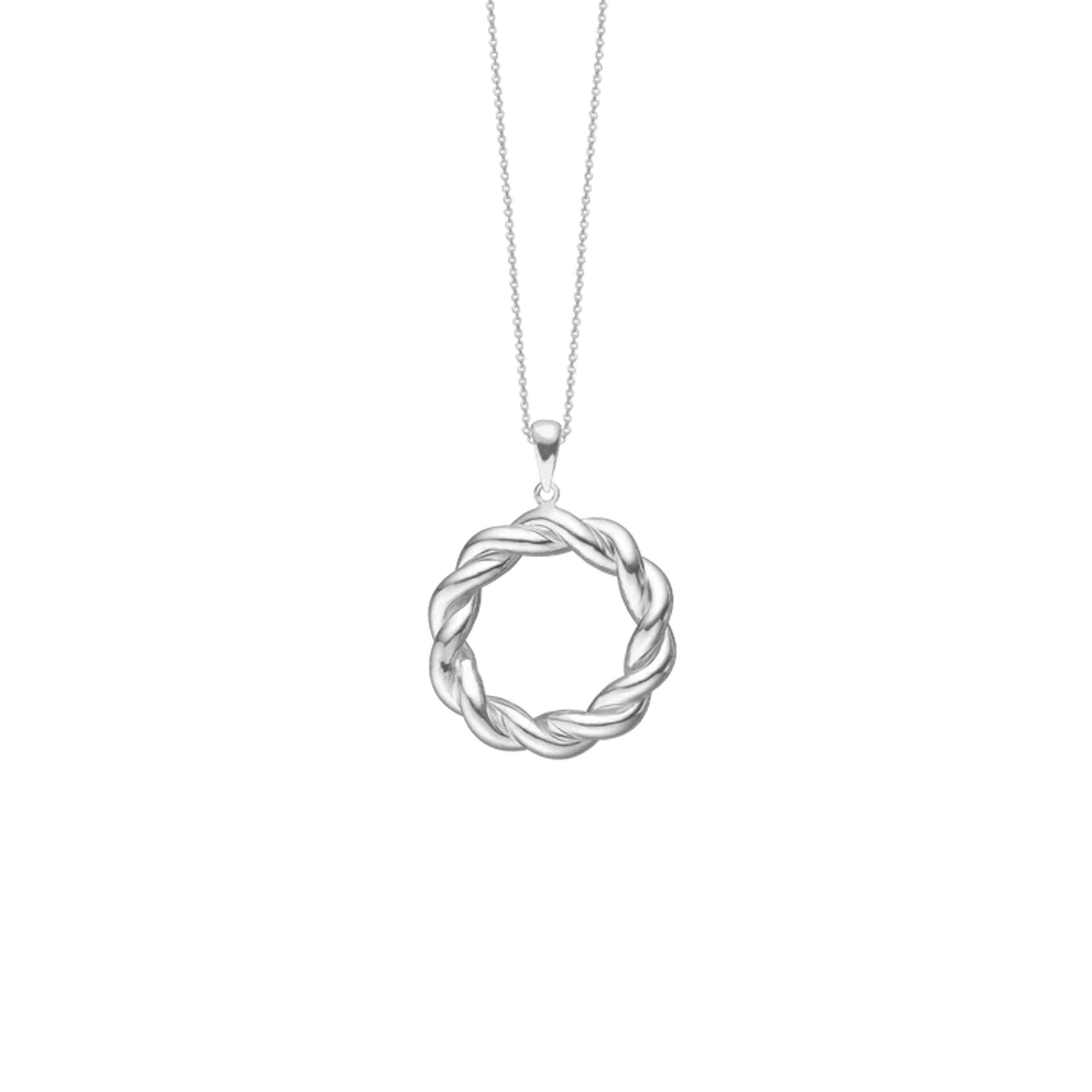 By Aagaard — Big Twist Pendant Necklace By Aagaard Big Twist Pendant Necklace — Halskjeder