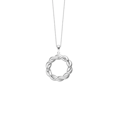 By Aagaard — Big Twist Pendant Necklace By Aagaard Big Twist Pendant Necklace — Halskette